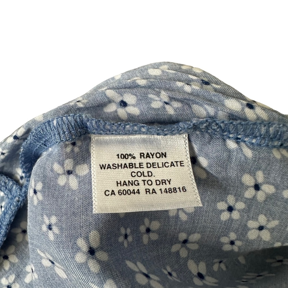 Smash + Tess | Jillian Harris Blue Floral Jillyalls Size S - Picture 11 of 16